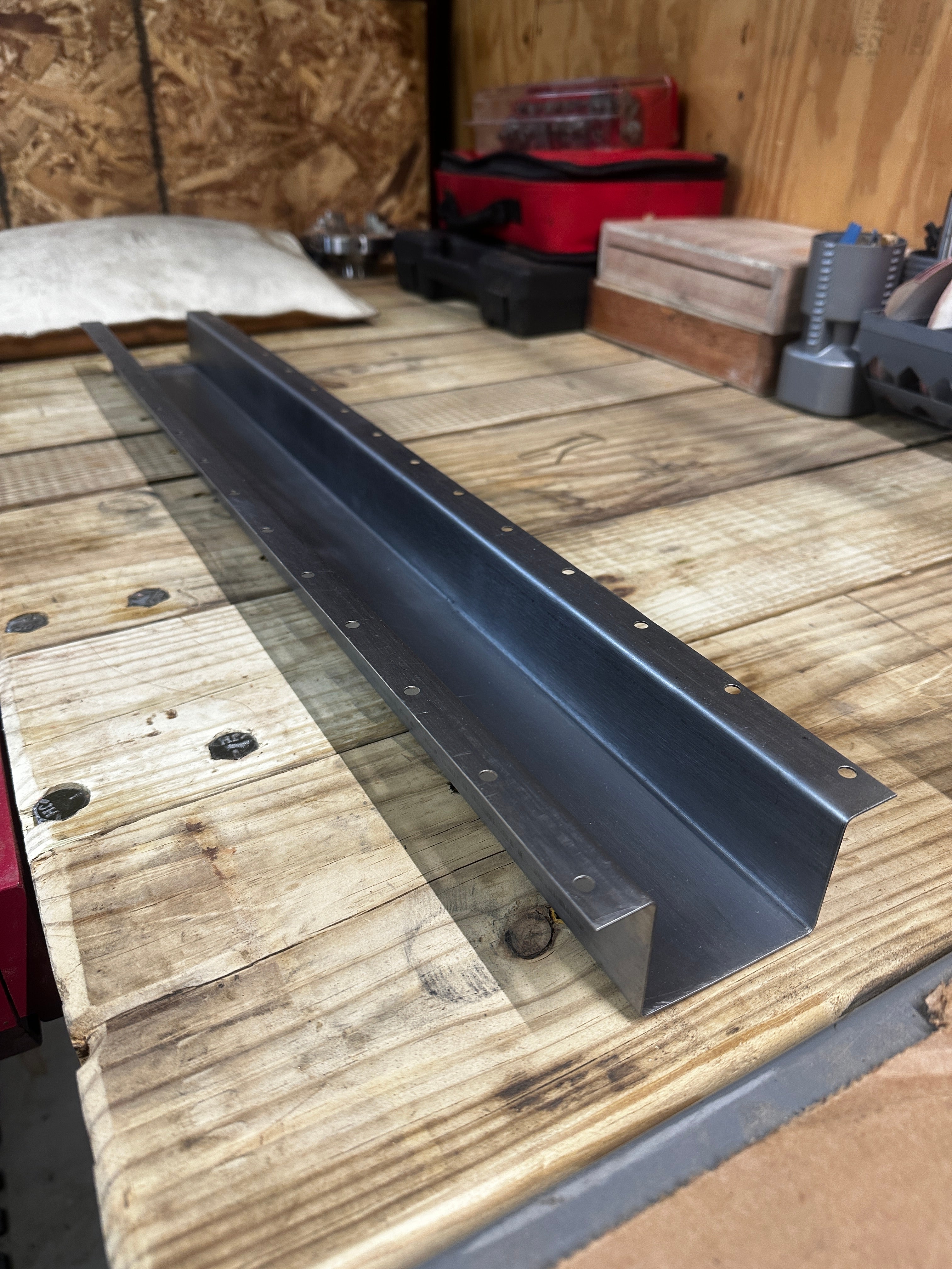 Na Miata frame rail repair section