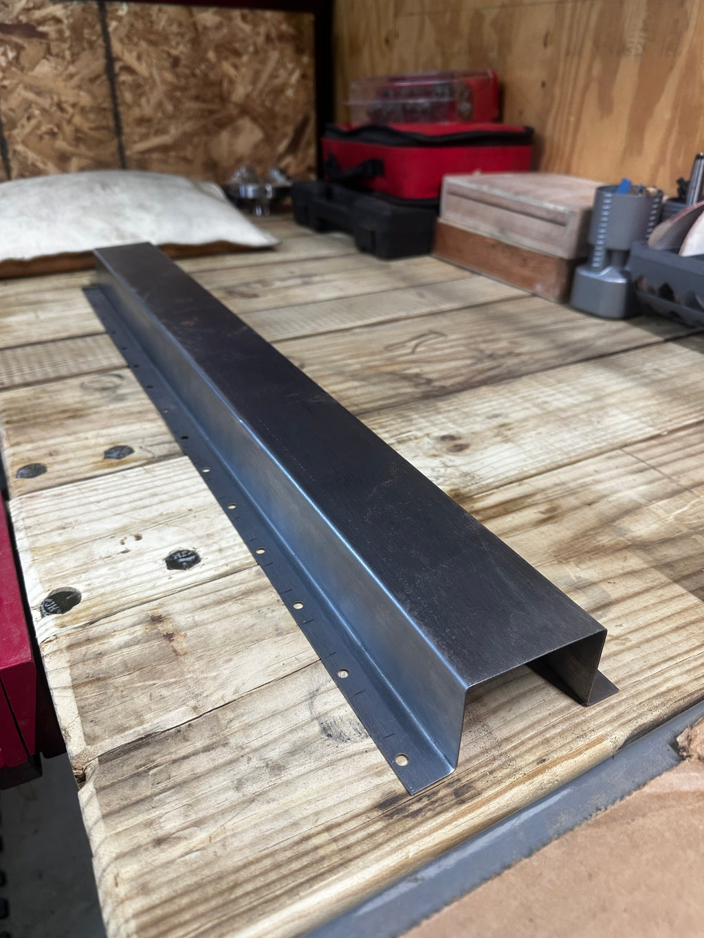 Na Miata frame rail repair section