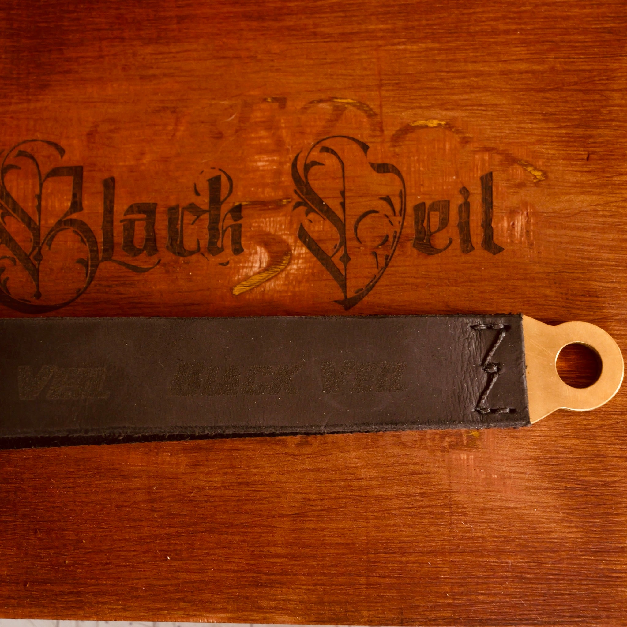 Leather Door Pull Single (Keychain)