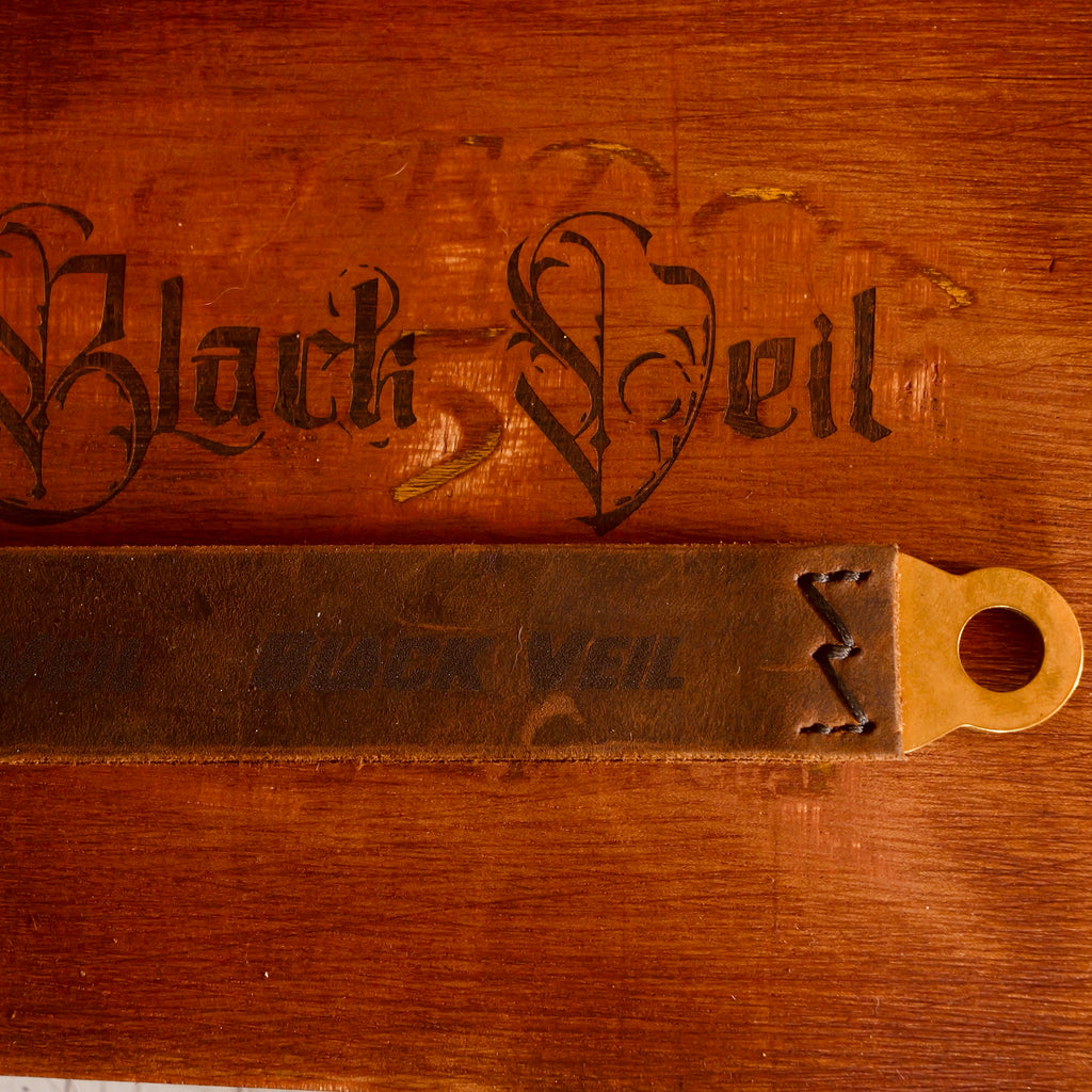 Leather Door Pull Single (Keychain)