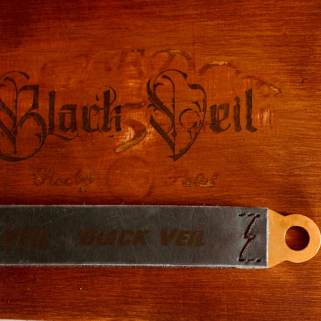Leather Door Pull Single (Keychain)