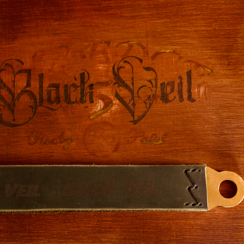 Leather Door Pull Single (Keychain)