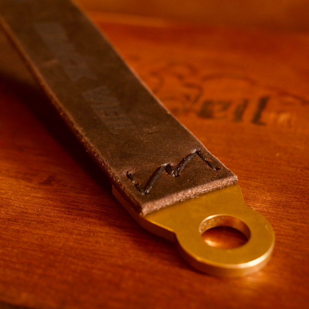 Leather Door Pull Single (Keychain)
