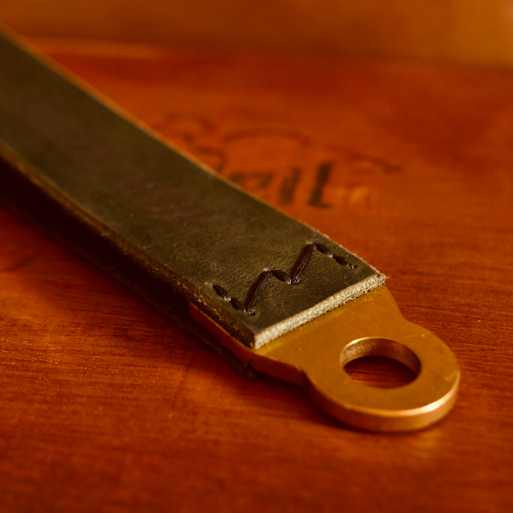 Leather Door Pull Single (Keychain)